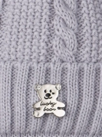 Шапка вязаная демисезонная для детей