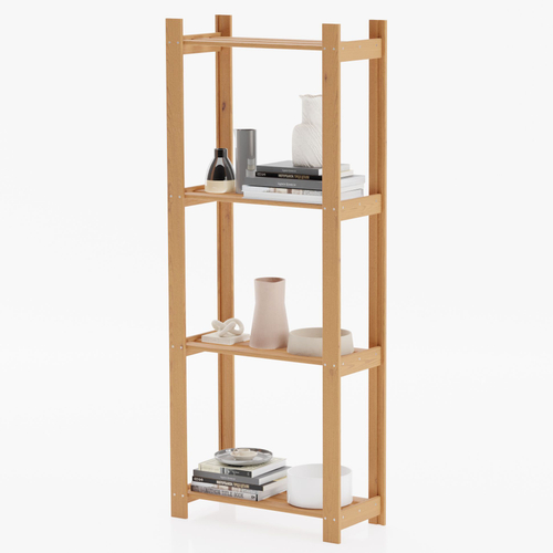 Стеллаж для рассады напольный деревянный 159 см для игрушек и для книг Альберт бейц / стеллаж на балкон, для кухни