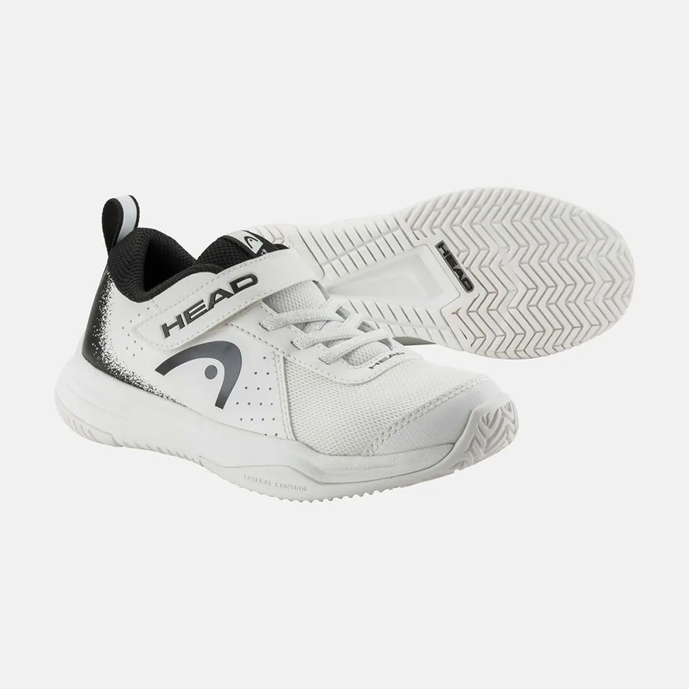 Кроссовки теннисные детские HEAD Sprint Velcro 4.0 275535, р.1 (рос.32), белый