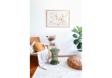 Журнальный стол Woodville Button 30x47 black