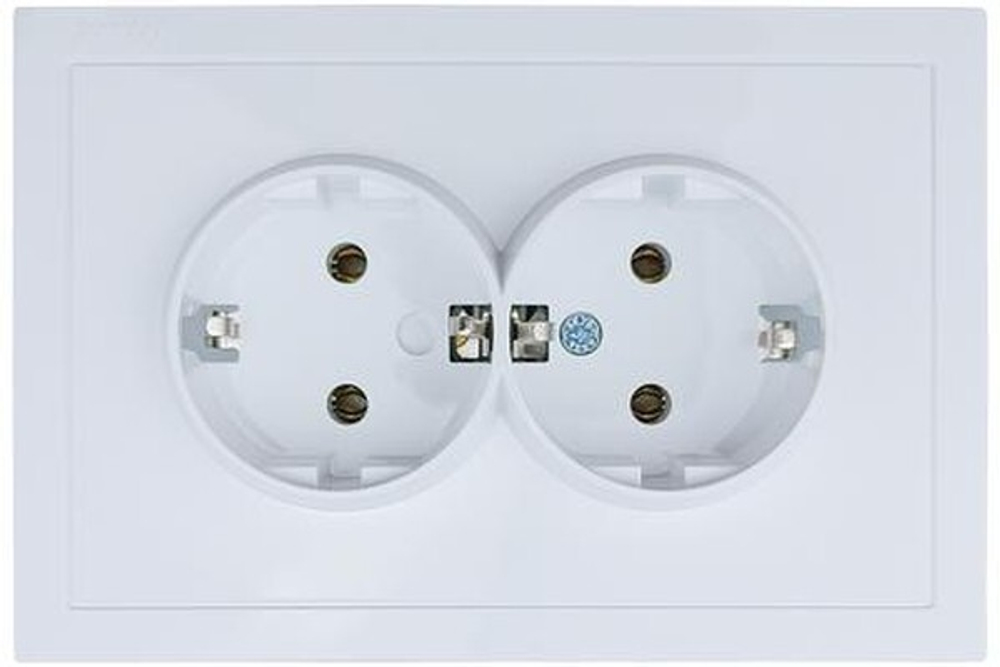 ZIMA Розетка двойная 704-0200-127BQC