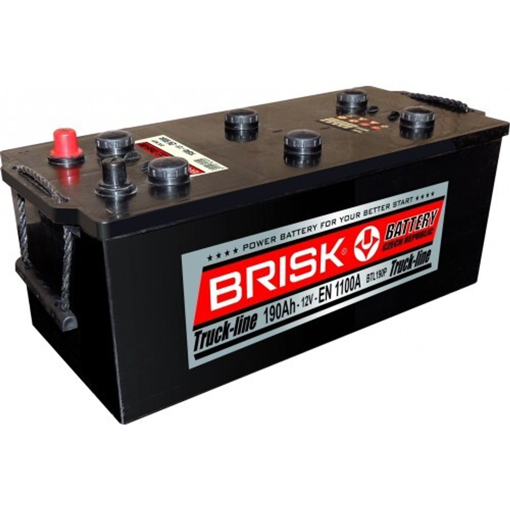 Аккумулятор 6СТ-190 А.ч., о.п. BRISK TRUCK LINE BTL190P