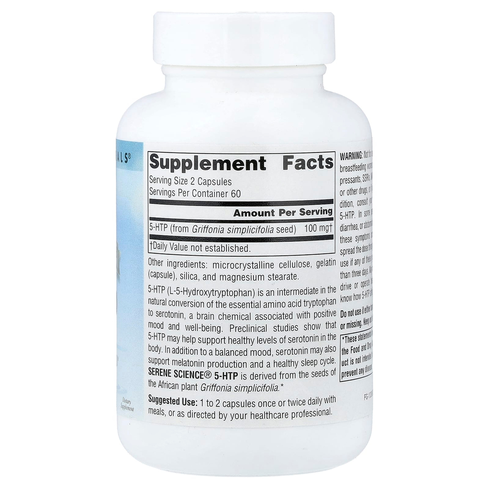 Source Naturals, 5-HTP, 50 мг, 120 капсул