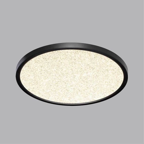 Настенно-потолочный светодиодный светильник Sonex Mitra Omega Black 7662/32L