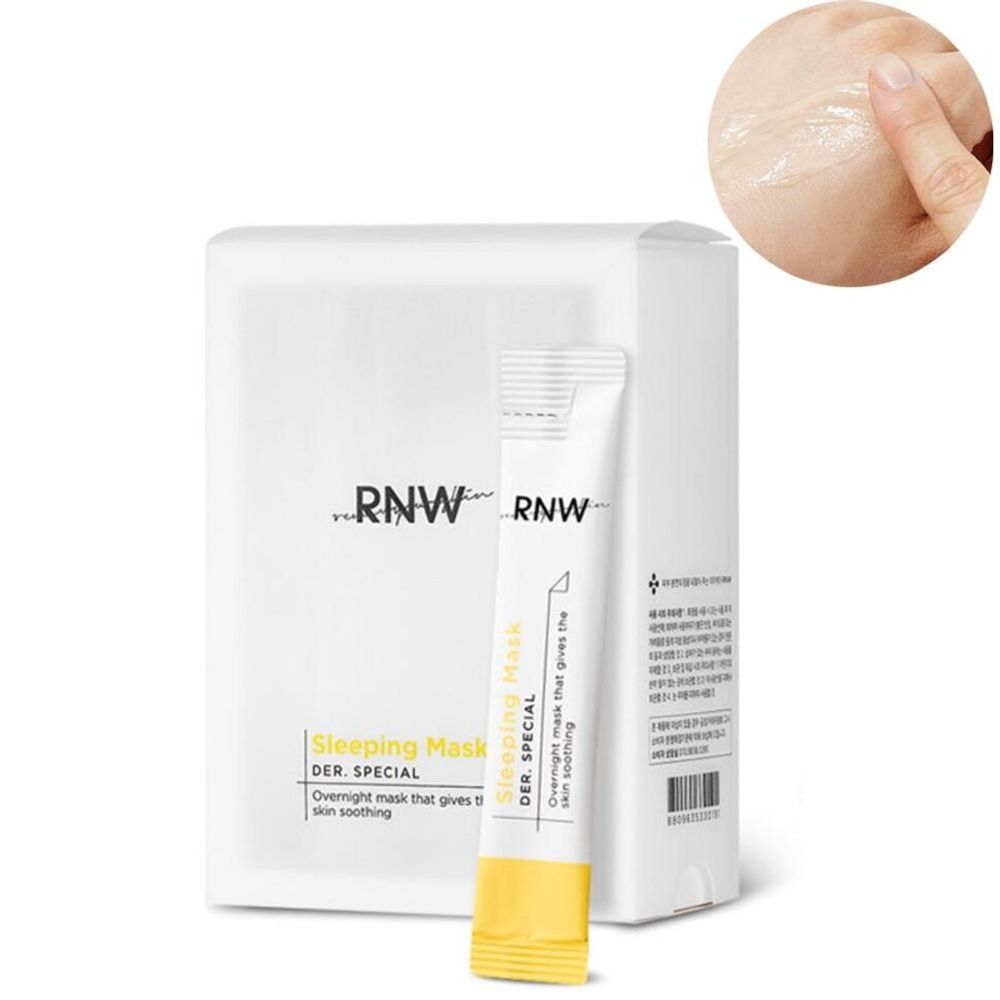 Маска увлажняющая для лица несмываемая ночная RNW Der. Special Sleeping Mask 4 мл