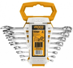 INGCO набор ключей комбинированный 6-19 мм HKSPA1088, 8 шт