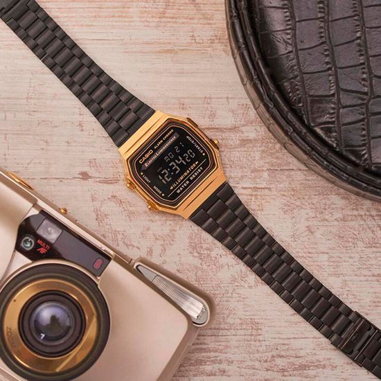 Наручные часы CASIO A168WEGB-1B