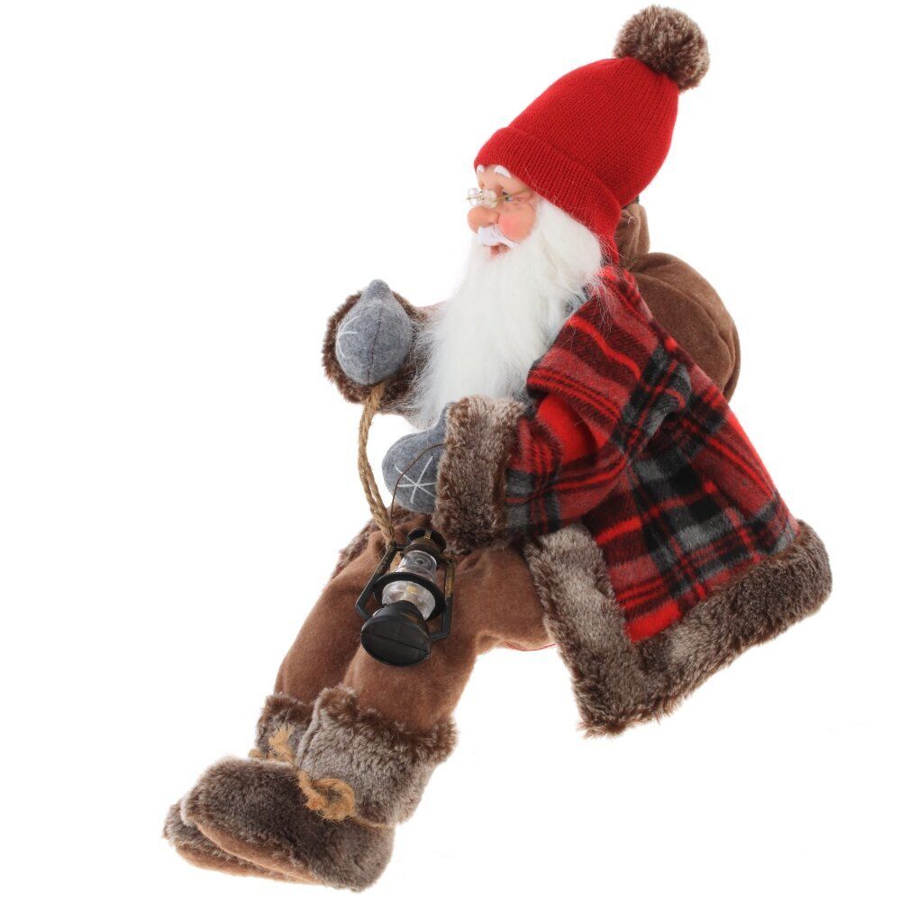 GAEM Дед Мороз, L24 W22 H47/41 см