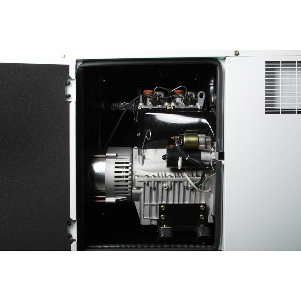 Дизельный генератор Hyundai DHY 12000SE - [ДГУ 10 кВт / 220V] эл. старт