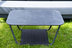 "Гранада" лаунж-зона из алюминия со столиком из HPL