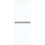 Блокнот А5 80 л., спираль пластиковая, обложка пластик, клетка, BRAUBERG "Metropolis", КРАСНЫЙ, 115568