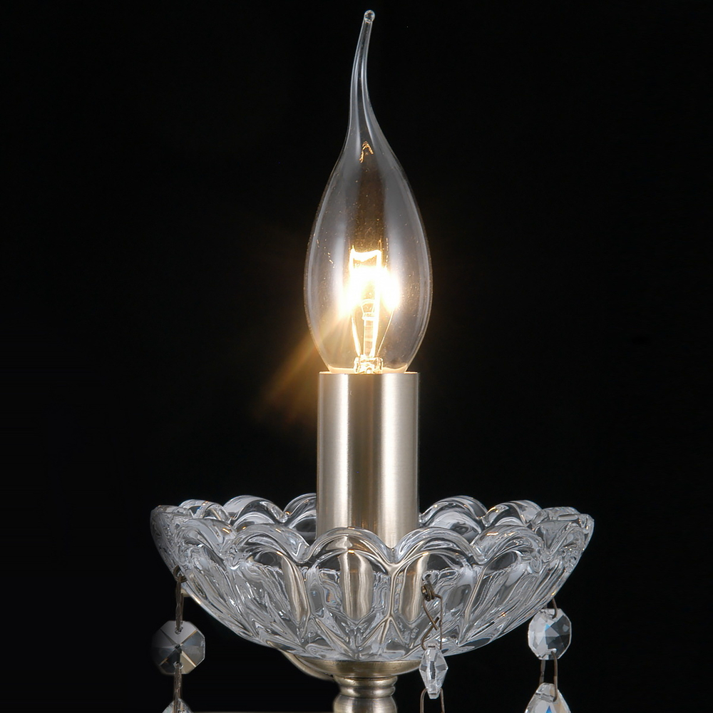 Люстра потолочная ILLUMICO E14  IL0265-5PSQ-39 AB