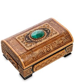 BST-200 Сундук с малахитом (береста)