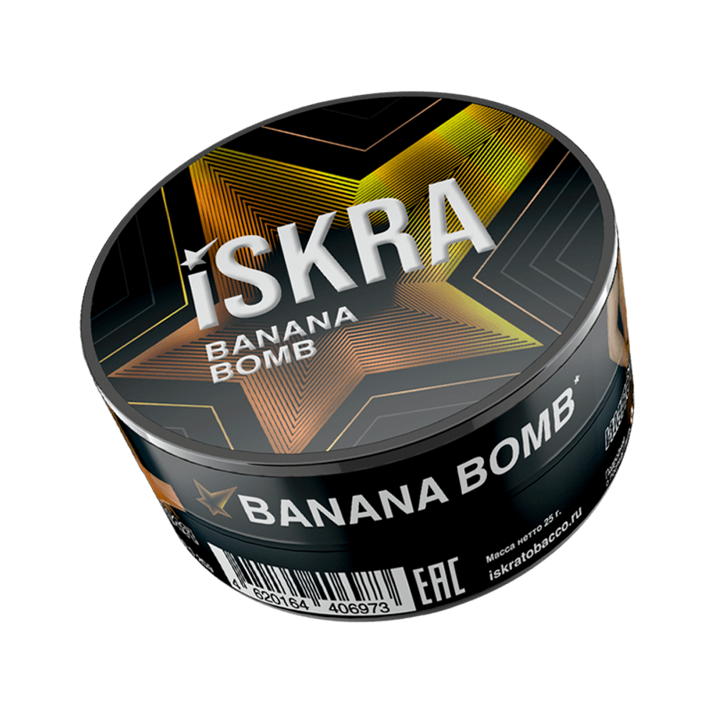 Iskra - Banana Bomb (Булочка с бананом и корицей) 25 гр.