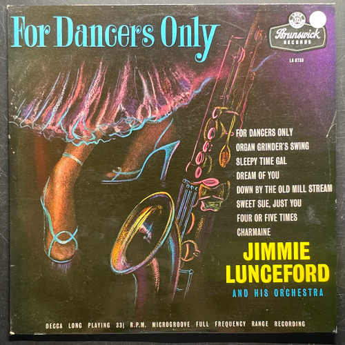 Jimmie Lunceford And His Orchestra ‎– For Dancers Only (Англия) 10"Т