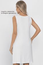Платье-майка для дома Шелк вискозы (молочная) П14491-52М LT Collection