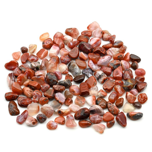 Сердолик галтовка фракция 10-15мм, упаковка 100г