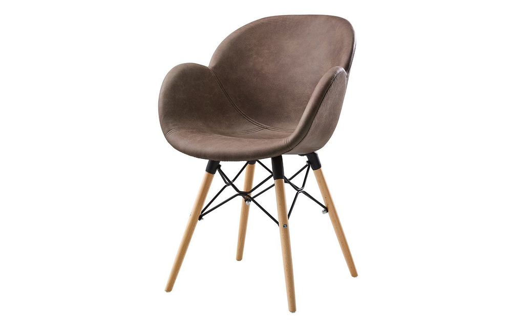 Стул FL-08WNPS BROWN (коричневый)