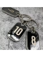 Номерки на ключи металл