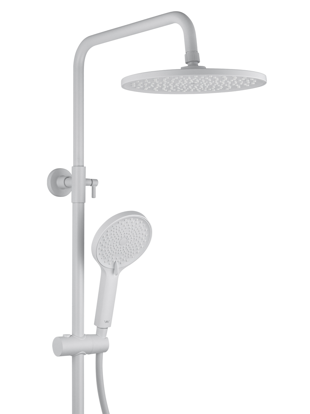 Душевая система с термостатом WONZON & WOGHAND The ONE, Белый матовый (WW-B3094-MW)