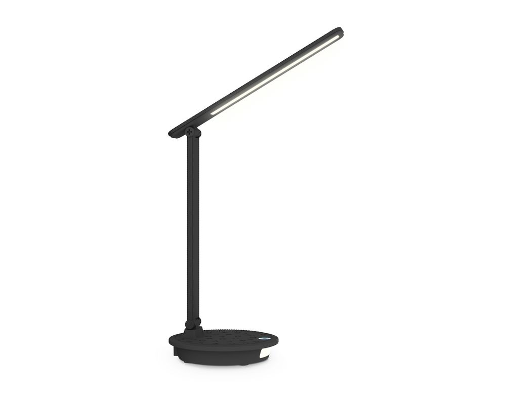 Светильник светодиодный настольный DE537 BK черный LED 2800-6500K 9W