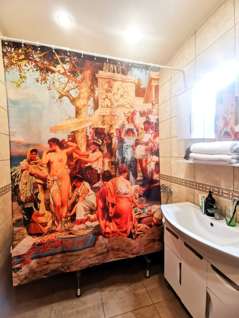 Фрина на празднике Посейдона в Элевсине