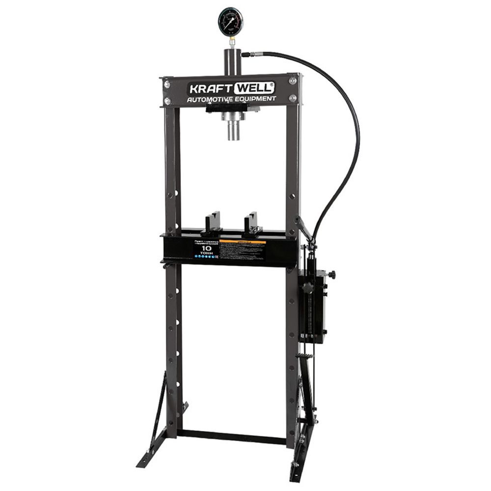 KraftWell (KRWPR10F) Пресс 10 т. с ножным приводом