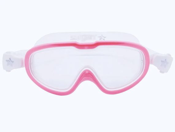 Очки для плавания детские Sargan Старт розовый/прозрачный