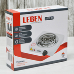 Плитка электрическая 1 комфорка 1000Вт d14см LEBEN