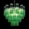 Подвесная люстра Loft IT Murano 10580/600 Clear green