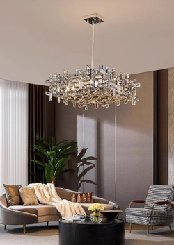 Люстра P7838-W50 chrome