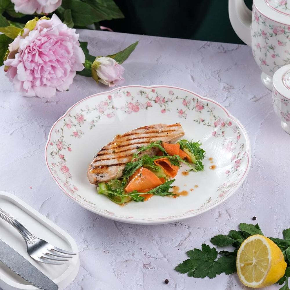 Салатник 1000 мл d 26 см h 4,5 см   Noble [6]