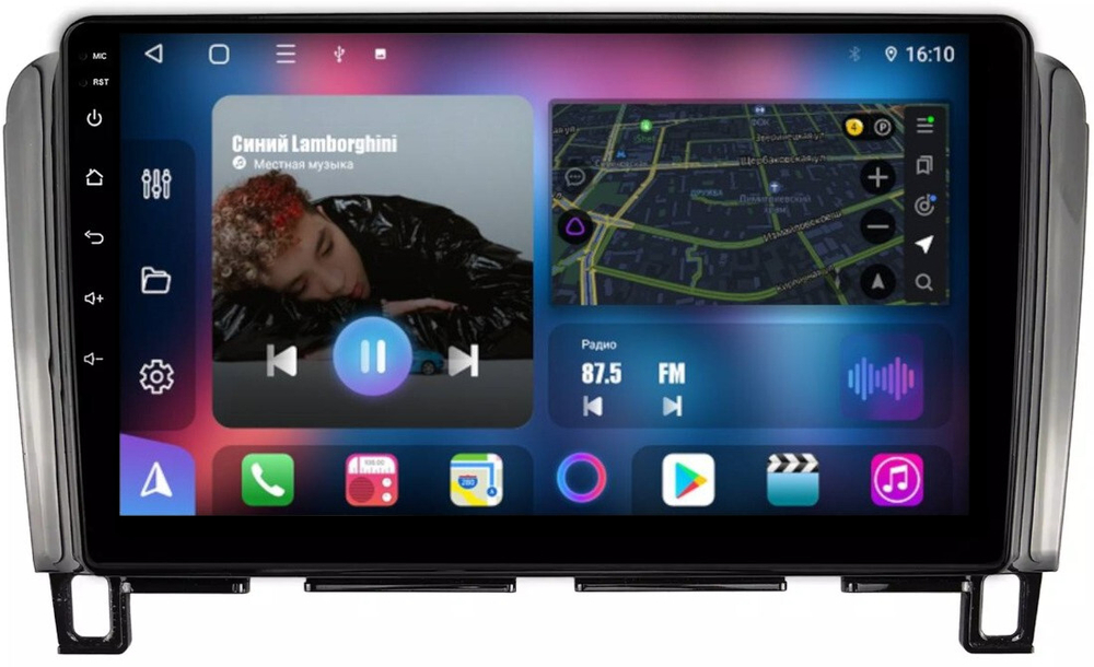 Магнитола для Nissan Serena 2010-2016 - FarCar 9572M монитор 9" QLED на Android 13, 8 ядер (TS18), CarPlay, 4G SIM-слот
