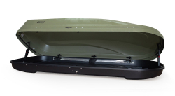 Автомобильный бокс Евродеталь Магнум 580 хаки 220x84x42 ED5-074B