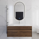 Тумба под раковину Vincea Chiara 1000 подвесная, 1 выкатной ящик soft-close, C.Oak