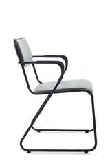 Кресло Никс Плюс RCH OMKL-03B Серый/Металл Черный