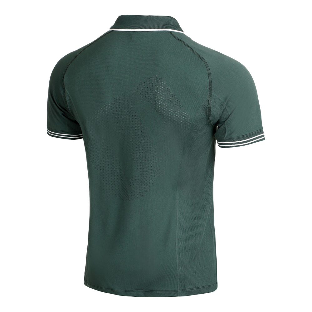 Мужское теннисное поло Wilson Players Seamless Polo Men - Green