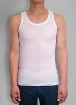 Хлопковая майка Gentlemen (Размер: L) (Цвет: черный)