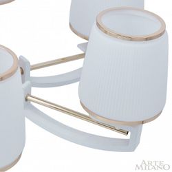 Подвесная люстра Arte Milano Florentia-2457 302457/8 Wh/Gd