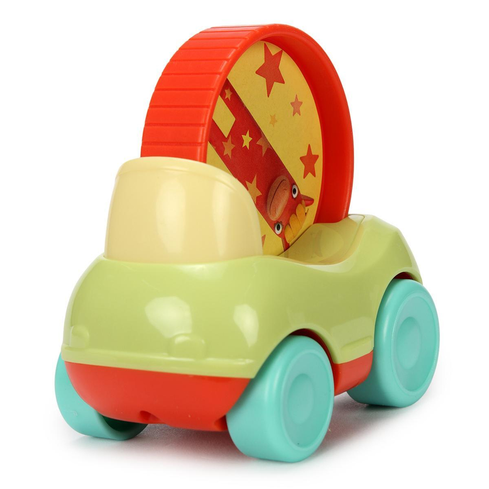 Машинка Деревяшки "Лошадка Иго-Го" с кругом