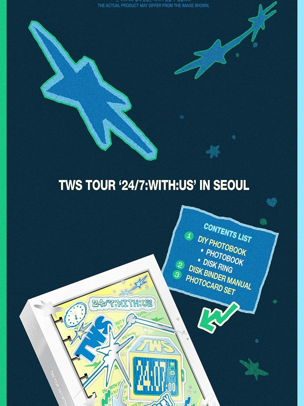 (ПРЕДЗАКАЗ) товары TWS - 247:WITH:US TOUR IN SEOUL + INDEX SET KYUNGMIN Version