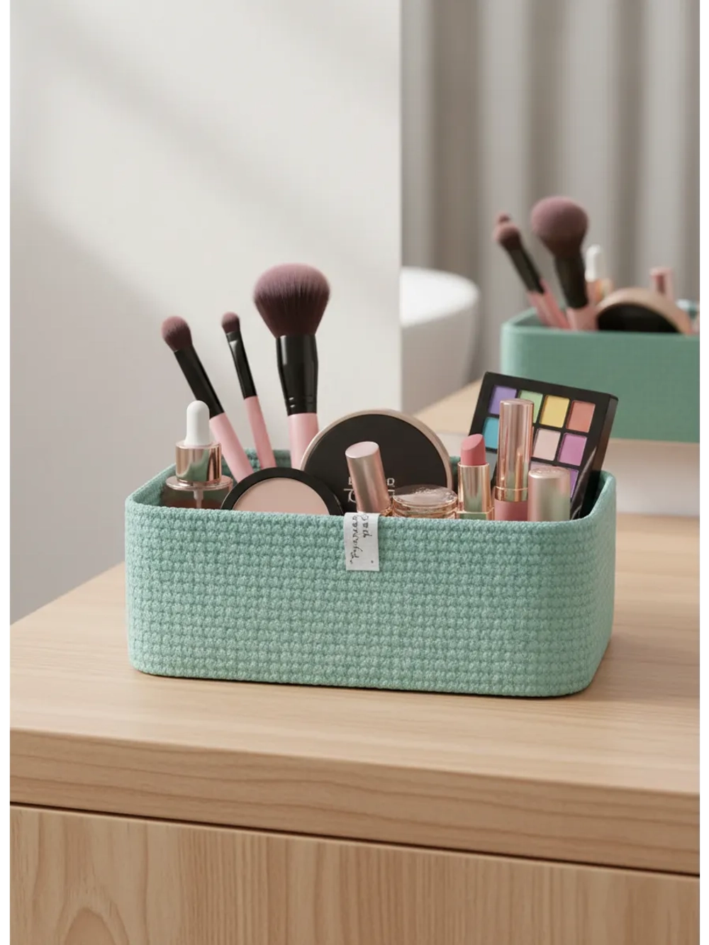 Корзина для хранения плетеная