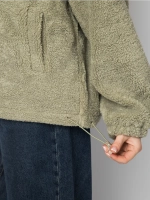 Толстовка плюшевая с капюшоном