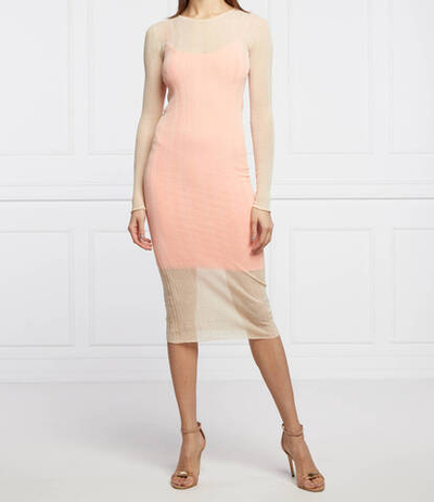 платье Patrizia Pepe - бежевый(8A0956 K004)