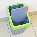 Контейнер для мусора 10л "Smart Bin", зеленый