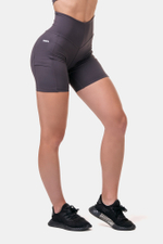 Велосипедки High-waist Fit & Smart biker shorts 575 Каштановые