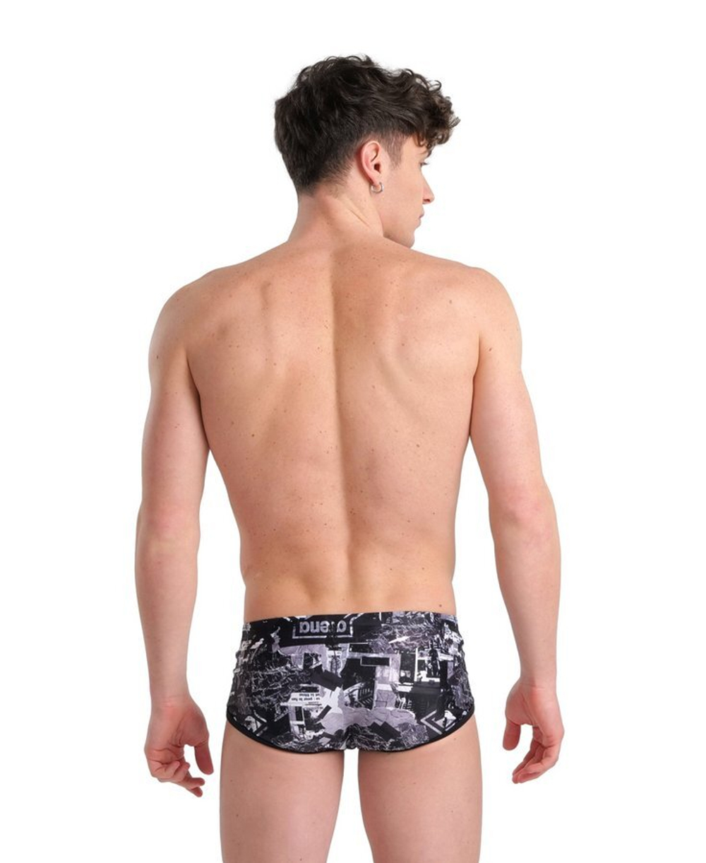 Плавки-шорты Arena ICONS SWIM LOW WAIST SHORT ALLOVER