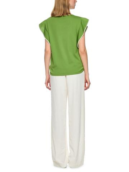 Marc Cain Топ с рукавами крылышками