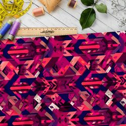 Ткань Ниагара Софт фантазийная мозаика