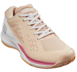 Женские теннисные кроссовки Wilson Rush Pro Ace Clay - peach parfait/white/tangerine